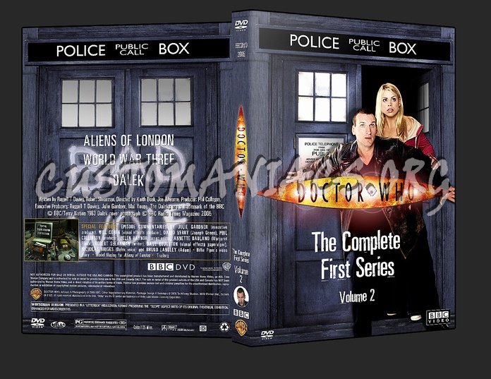 Doctor Who - TARDIS SET - Volume 2 dvd cover