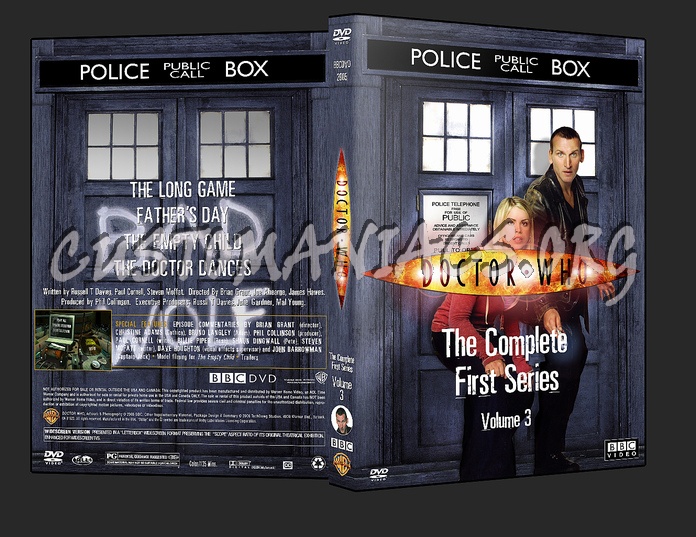 Doctor Who - TARDIS SET - Volume 3 dvd cover