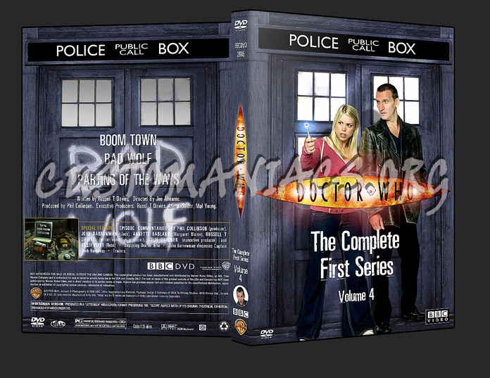 Doctor Who - TARDIS SET - Volume 4 dvd cover