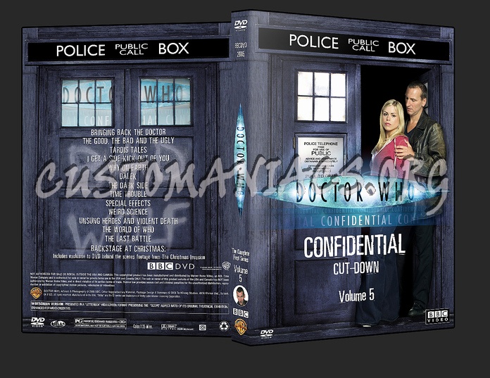 Doctor Who - TARDIS SET - Volume 5 dvd cover