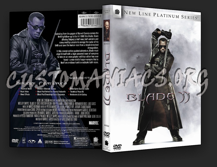 Blade 2 dvd cover