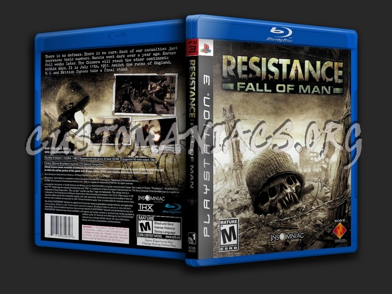 Resistance Fall Of Man dvd cover