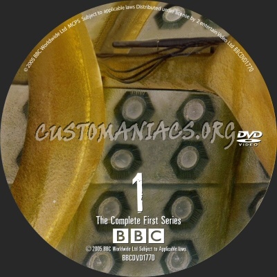 Doctor Who - TARDIS Set dvd label