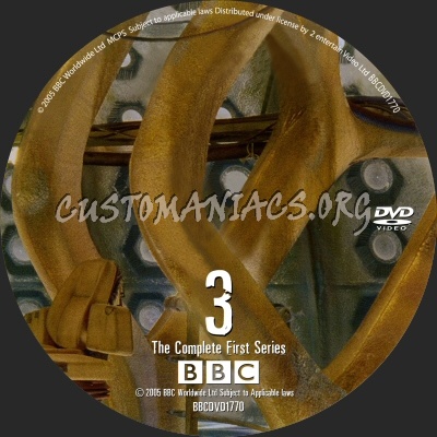 Doctor Who - TARDIS Set dvd label