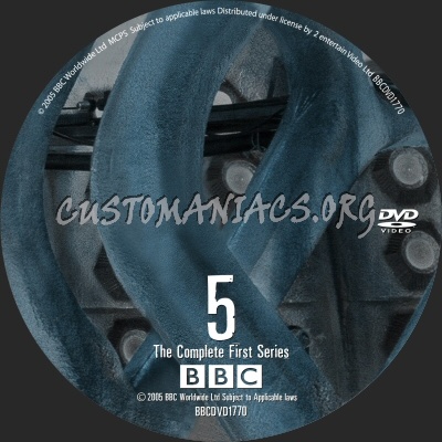 Doctor Who - TARDIS Set dvd label