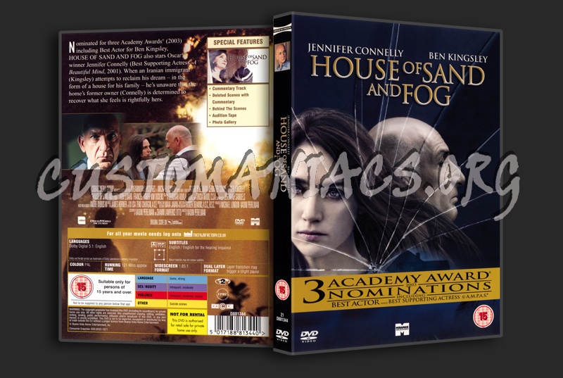 House of Sand and Fog dvd cover