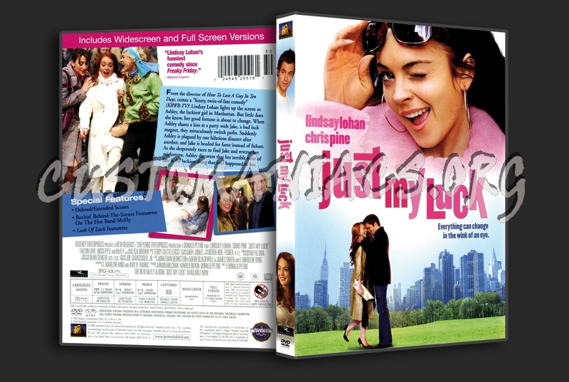 Just my Luck dvd cover