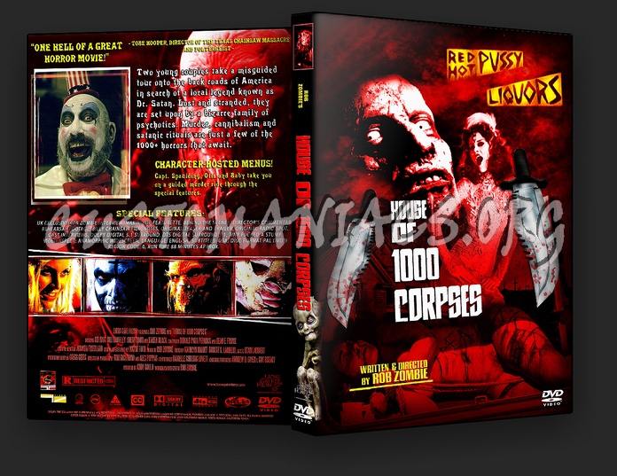 House Of 1000 Corpses dvd cover