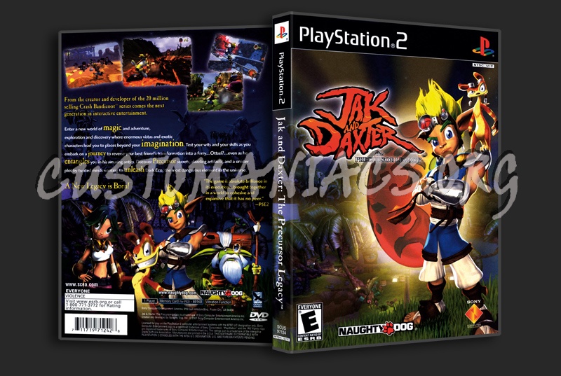 Jak and Daxter dvd cover