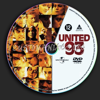 United 93 dvd label