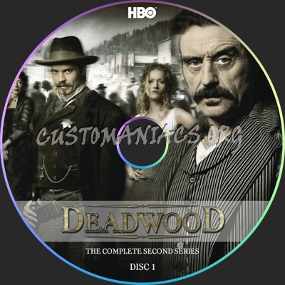 Deadwood dvd label
