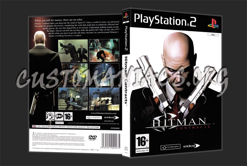 Hitman Contracts dvd cover