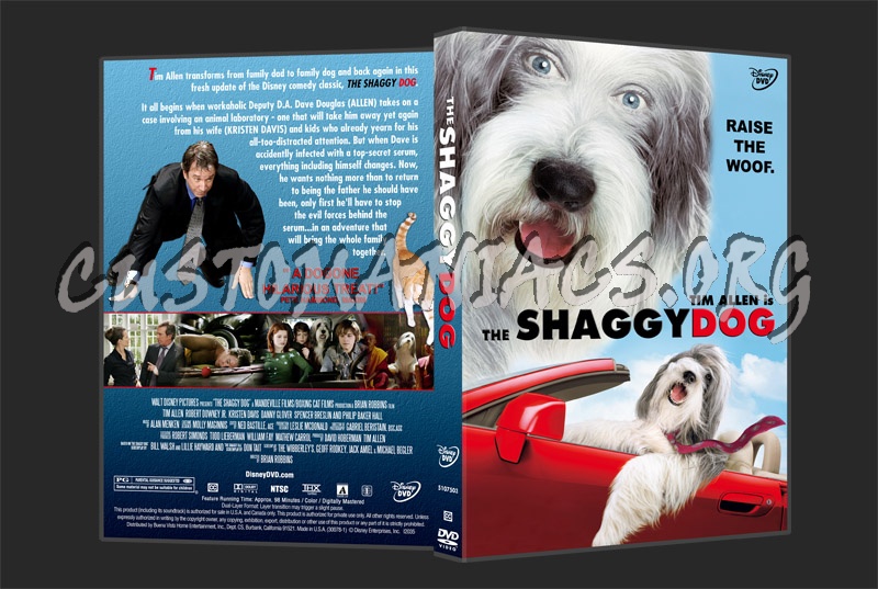 The Shaggy Dog dvd cover