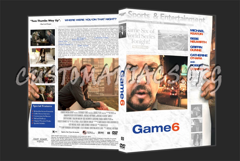 Game 6 dvd cover