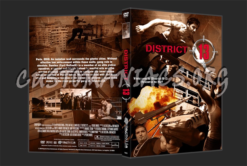 District 13 / D13 / Banlieue 13 / B13 dvd cover