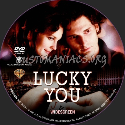 Lucky You dvd label