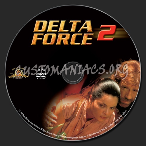 Delta Force 2 Dvd Label Dvd Covers Labels By Customaniacs Id Free Download Highres Dvd Label
