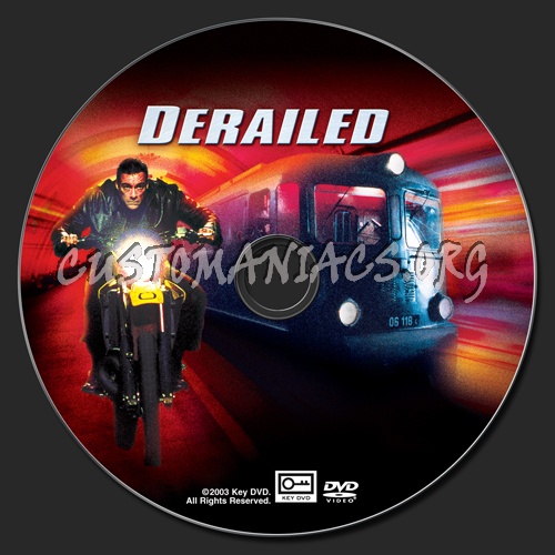 Derailed (2002) dvd label