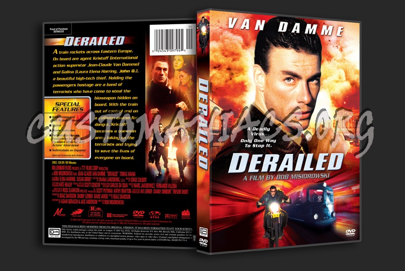 Derailed (2002) dvd cover