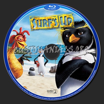 Surf's Up blu-ray label
