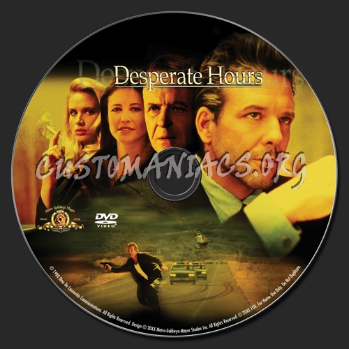 Desperate Hours dvd label