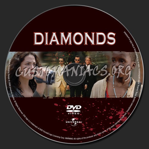 Diamonds dvd label
