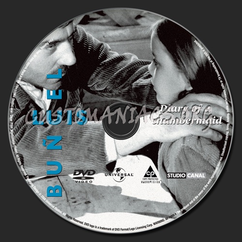 Diary of a Chambermaid dvd label