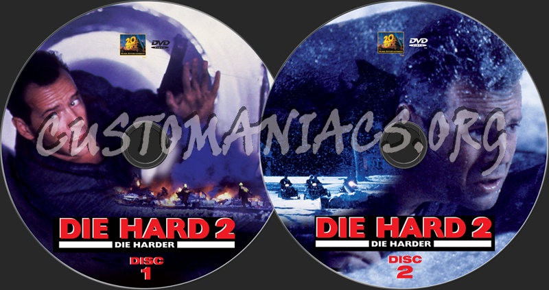 Die Hard 2 dvd label