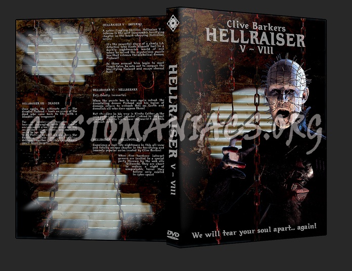 HellRaiser Collection 5- 8 dvd cover
