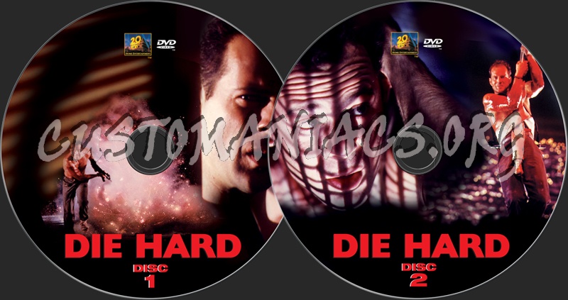 Die Hard dvd label