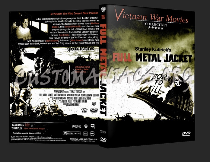 Full Metal Jacket dvd cover