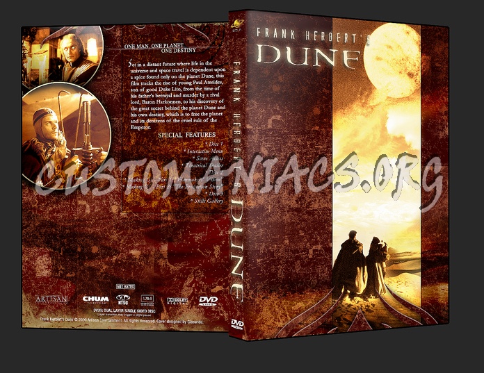 Frank Herbert's Dune dvd cover