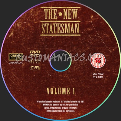 The New Statesman dvd label