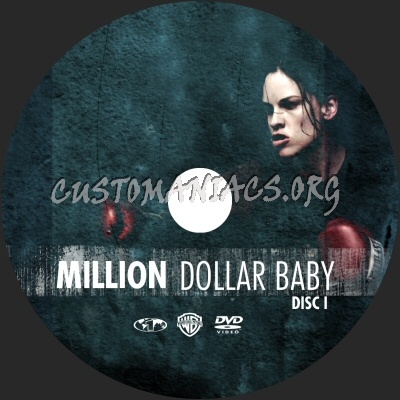 Million Dollar Baby dvd label