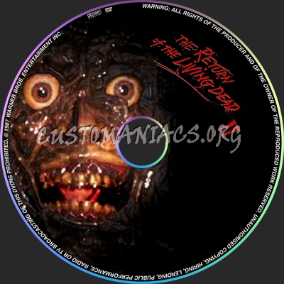 Return Of The Living Dead 2 dvd cover