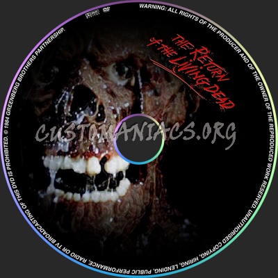 Return Of The Living Dead dvd cover