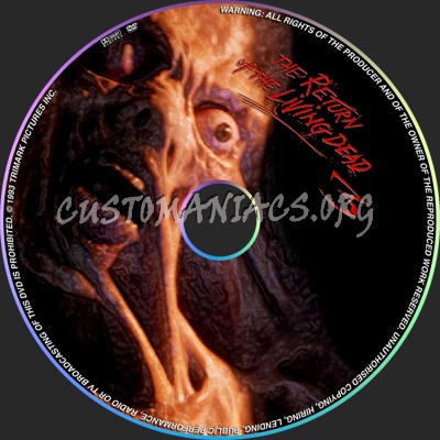 Return Of The Living Dead 3 dvd cover