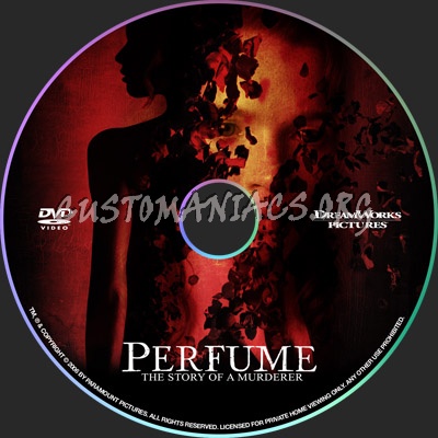 Perfume  The Story of a Murderer dvd label