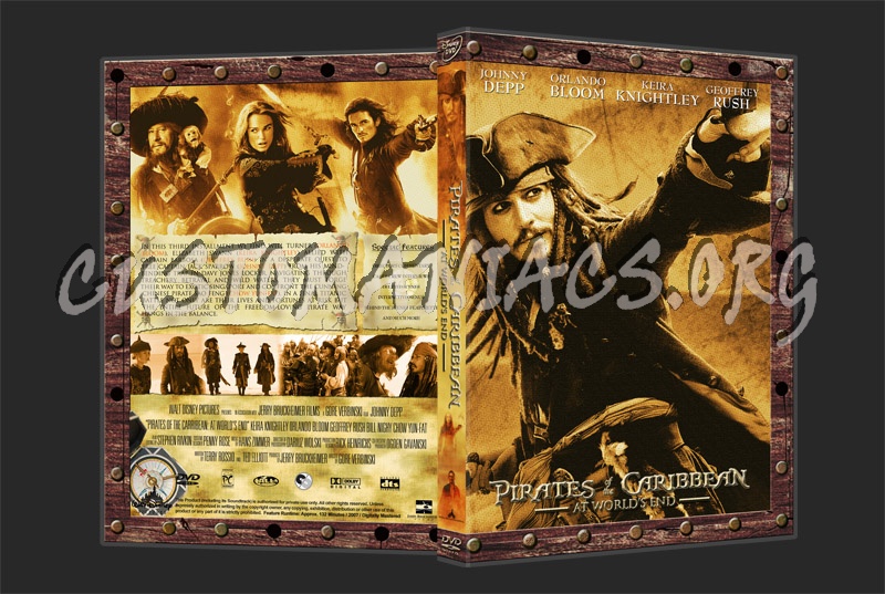 Pirates Of The Caribbean 3 - At World's End dvd cover