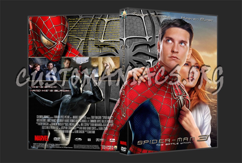 Spider-Man 3 dvd cover