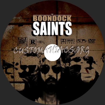 The Boondock Saints dvd label
