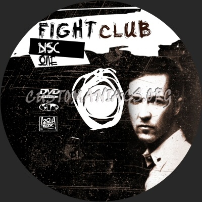 Fight Club dvd label