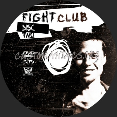 Fight Club dvd label
