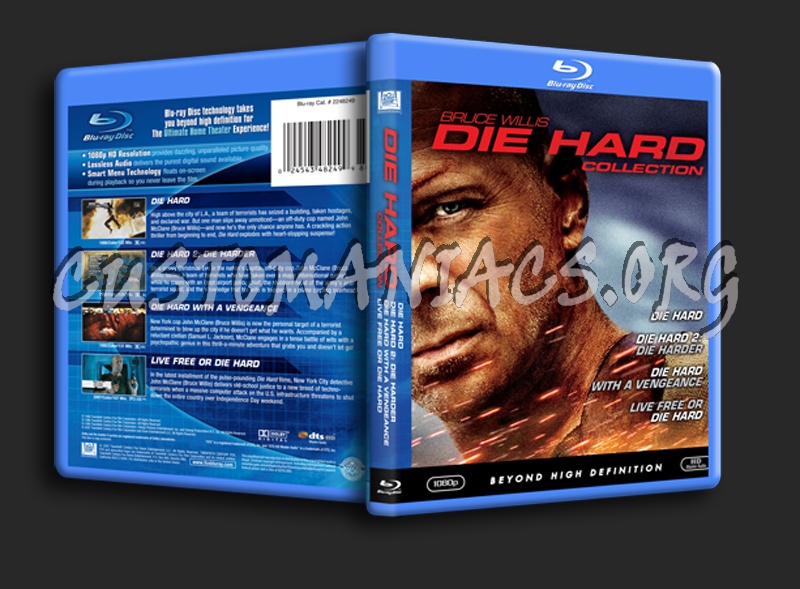 Die Hard Quadrilogy blu-ray cover