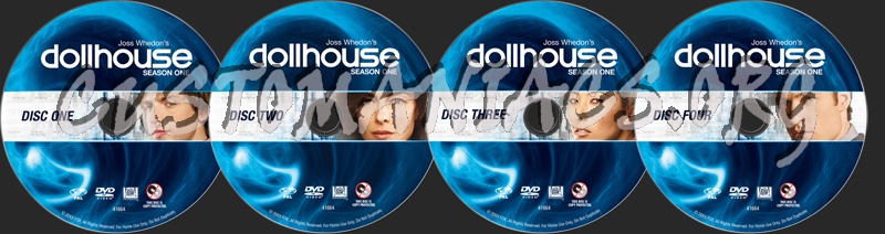 Dollhouse Season 1 dvd label