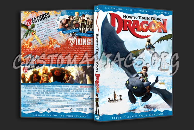 How To Train Your Dragon dvd cover