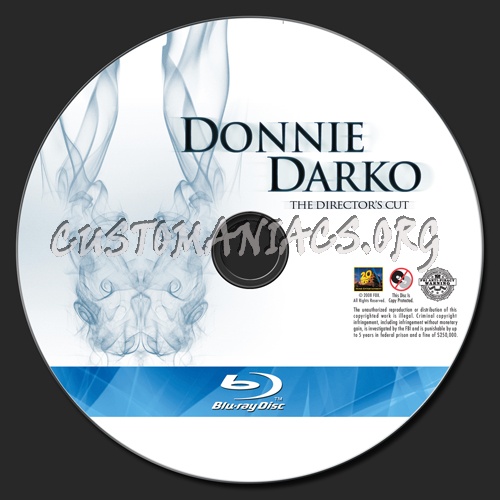 Donnie Darko blu-ray label