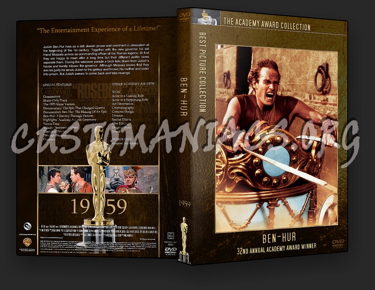 Ben-Hur Academy Awards Collection dvd cover