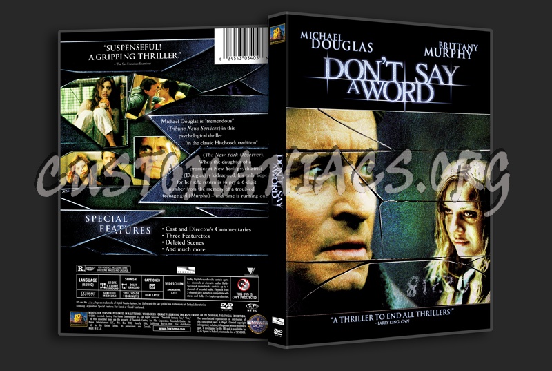 Don't Say a Word dvd cover