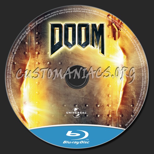 Doom blu-ray label